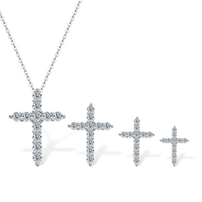 Cross Pendant w/ Necklace