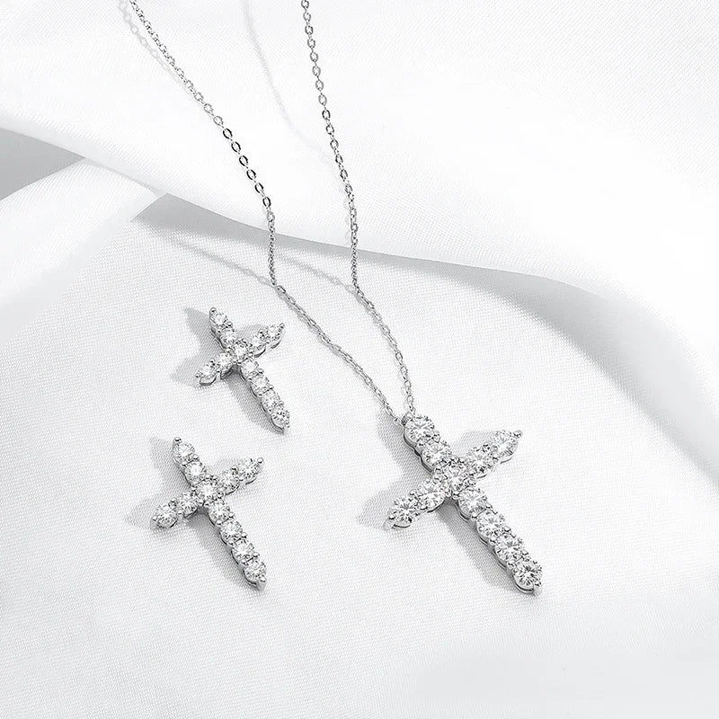 Cross Pendant w/ Necklace