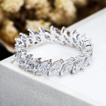 Oval Shaped Eternity Ring