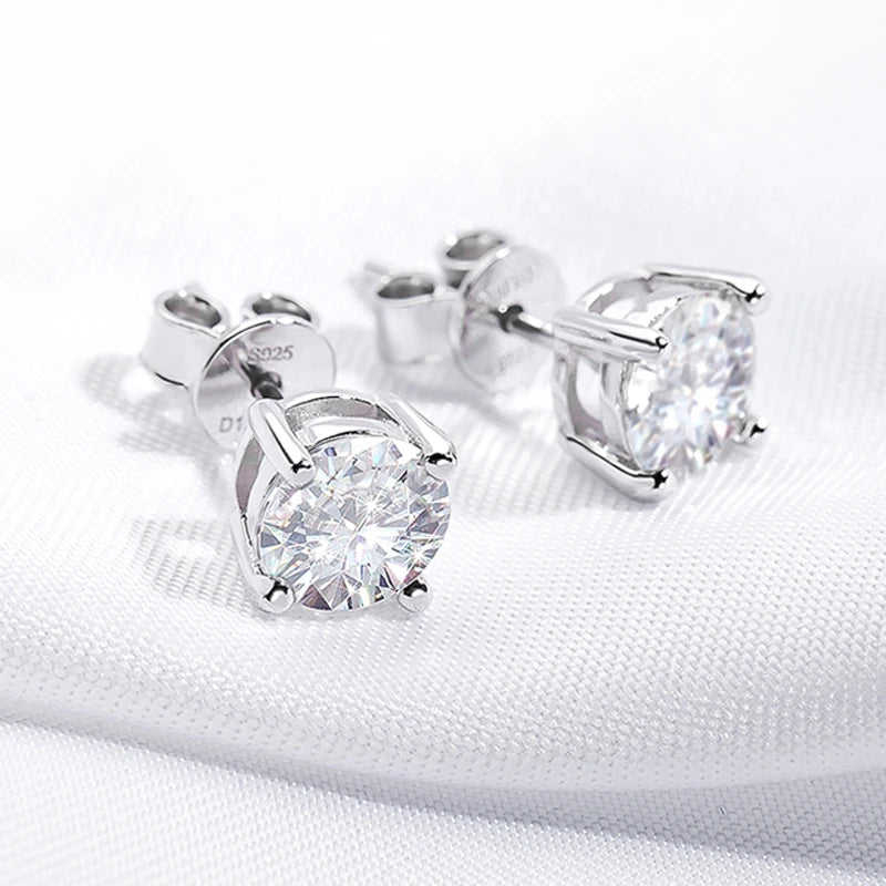 3CT Studs Earrings