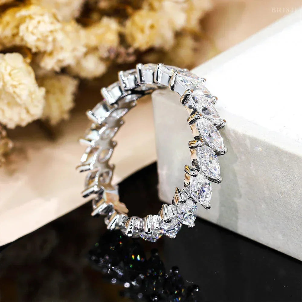 Oval Shaped Eternity Ring