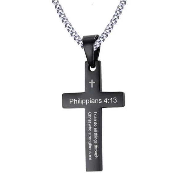 Philippians 4:13 Pendant w/ Necklace